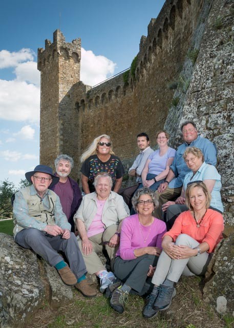 A great group of talented photographers in Tuscany, May, 2015