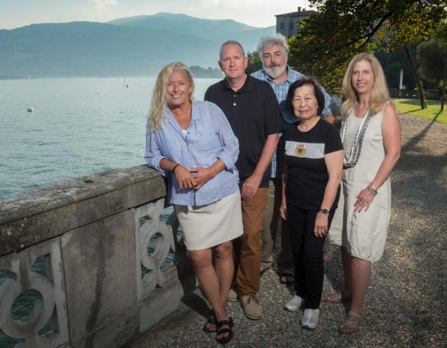 Our great group of photographers on the Italian Lakes in June of 2016