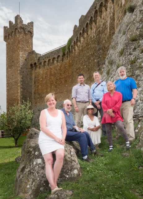 A great group of photographers in the Tuscany Photo Workshop