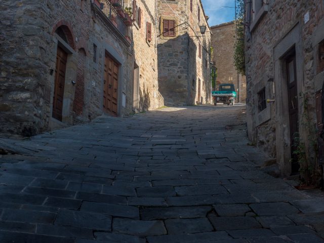 Via Bennedetti, Cortona - yes... it's steep