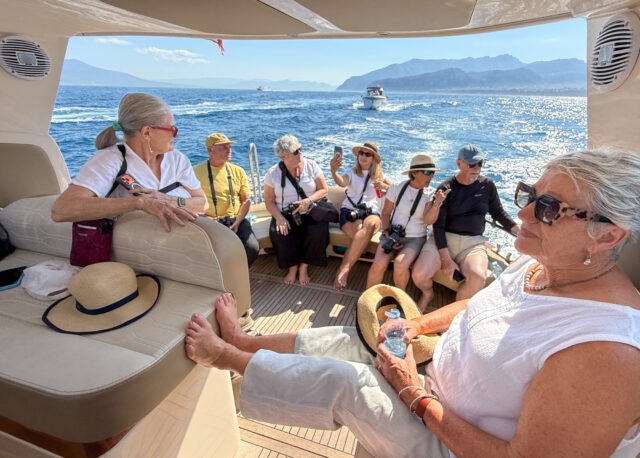On our way to the town of Amalfi