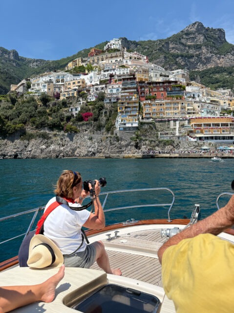 Approaching Positano