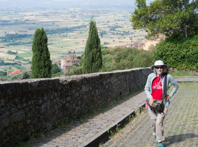 Susan and the Val di Chiana